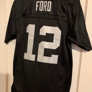 Oakland Raiders jersey 12 Ford Raiders jersey -  Women's large Raiders jersey